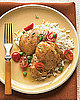 Fast & Easy Everyday Food Recipe For Braised Chicken With White Wine, Tomatoes, and Peas
