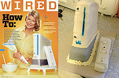 Edible Geek: Real Wii Cake Inspired By Martha Stewart