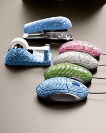 Jeweled Desk Accessories