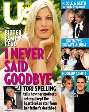 Tori Spelling Finally Lands a Cover