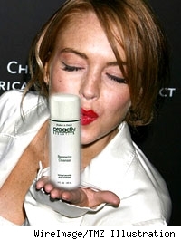 Lindsay Pimps Proactiv