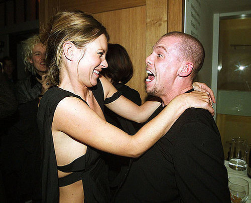 2002: Mario Testino private viewing with Alexander McQueen 2002: Mario Testino private viewing with Alexander McQueen