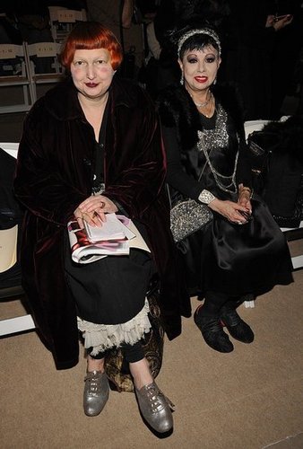 Front Row At Reem Acra Fall 08 Front Row At Reem Acra Fall 08