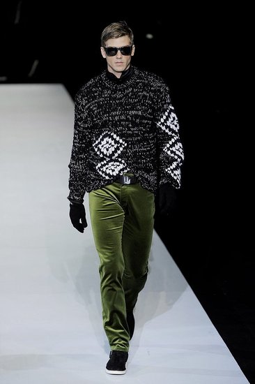Milan: Emporio Armani Men's Fall 2009