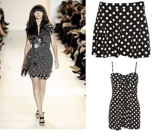 Topshop Indulges In The Polka Dot Trend 