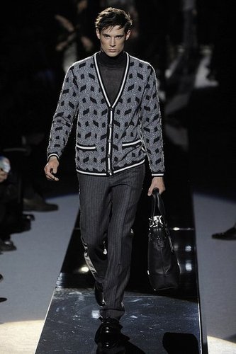 Milan: Versace Men's Fall 2009 Milan: Versace Men's Fall 2009