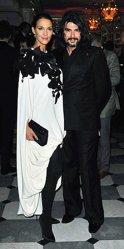 Former Miss France Linda Hardy and Stephane Rolland Former Miss France Linda Hardy and Stephane Rolland