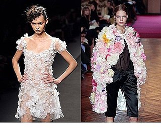 3-D Florals Appear Immediately 