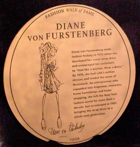 Fashion News Diane Von Furstenberg inducted into Fashion Walk of Fame, DKNY Collaborates with Chandon