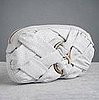 Botkier Marysia Woven White Snaksin Clutch