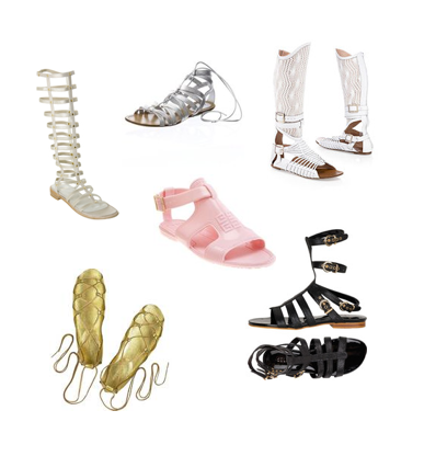Finding The Perfect Pair of Spring Gladiator Sandals With Teen Fashionista, Givenchy and Gaultier