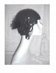 Etsy Shop Sells Feathered Hats and Couture Like Items