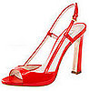 Red Miu Miu Slingback Pumps