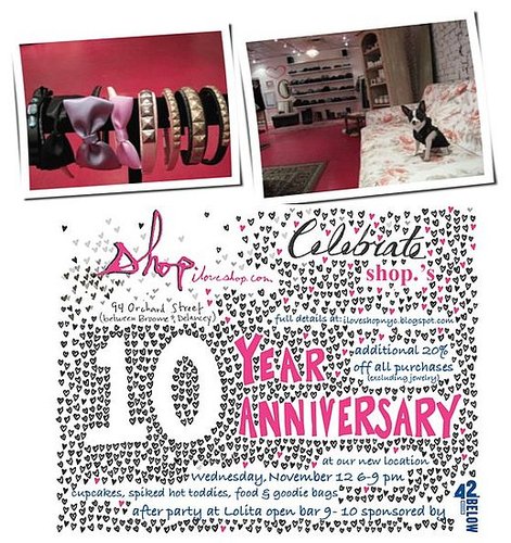 Retail Happenings: Shop Celebrates Ten Years