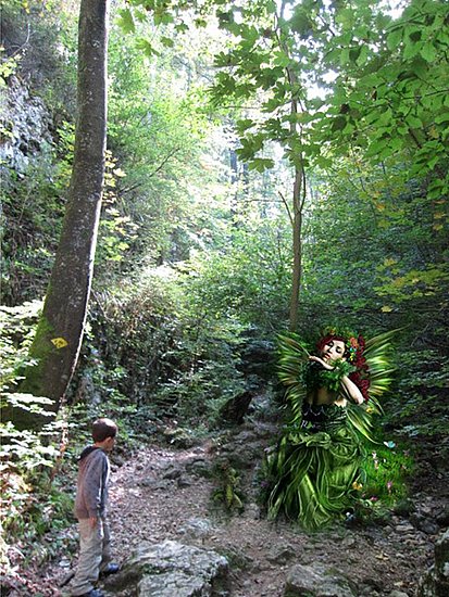 The Stunning (Mustafa sees the Goddess of the Forest)