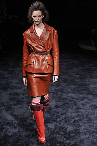 Miuccia Prada Brings Out the Fight for Fall 2009 Miuccia Prada Brings Out the Fight for Fall 2009