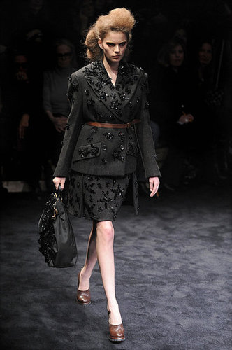 Miuccia Prada Brings Out the Fight for Fall 2009 Miuccia Prada Brings Out the Fight for Fall 2009