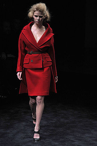 Miuccia Prada Brings Out the Fight for Fall 2009 Miuccia Prada Brings Out the Fight for Fall 2009