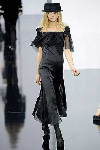 Chanel Fall 2009 Marks a Moss Appearance, Return to the LBD