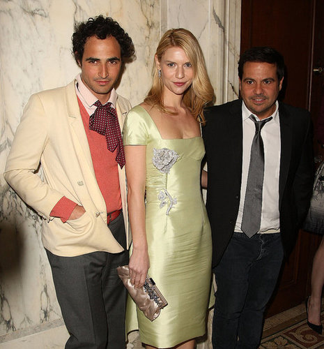 Zac Posen, Claire Danes, Narciso Rodriguez Zac Posen, Claire Danes, Narciso Rodriguez