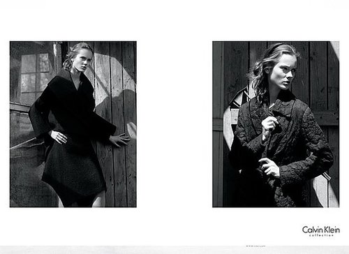 Jourdan Dunn, Edita Vilkeviciute, and Jac Are All Fall 2009 Calvin Klein Girls