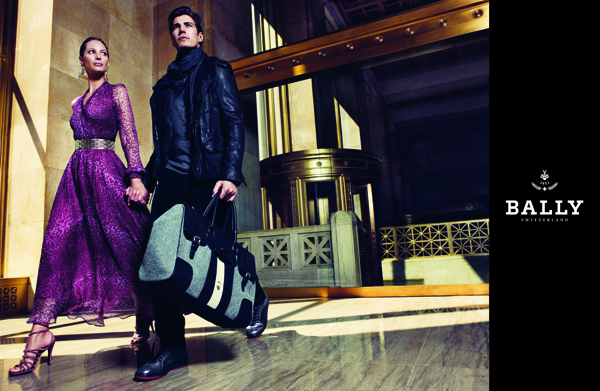 Bally Sticks With Christy Turlington for Fall 2009 Ad Campaign Bally Sticks With Christy Turlington for Fall 2009 Ad Campaign