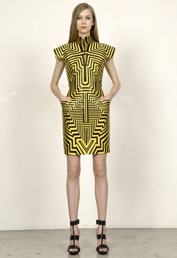 Alexander McQueen Sticks with His Staples for Cruise 2010 Alexander McQueen Sticks with His Staples for Cruise 2010