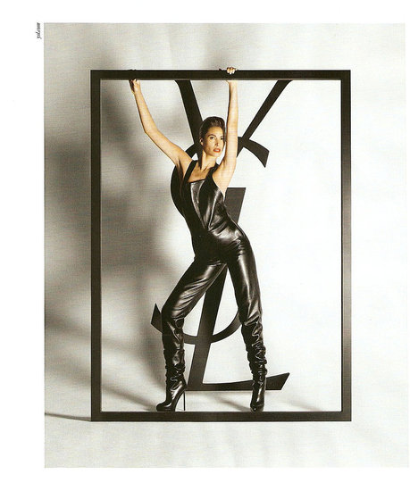Christy Turlington Is Yves Saint Laurent's Fall 2009 Campaign Supermodel Christy Turlington Is Yves Saint Laurent's Fall 2009 Campaign Supermodel