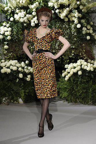 John Galliano Shows a Little Garter for Fall 2009 Christian Dior Couture John Galliano Shows a Little Garter for Fall 2009 Christian Dior Couture