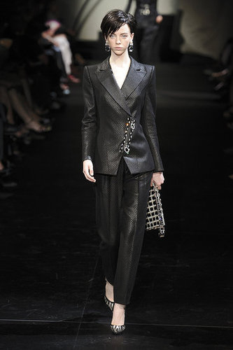 Giorgio Armani Brings Out Shine, Star Power for Fall 2009 Couture Giorgio Armani Brings Out Shine, Star Power for Fall 2009 Couture