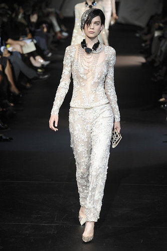 Giorgio Armani Brings Out Shine, Star Power for Fall 2009 Couture Giorgio Armani Brings Out Shine, Star Power for Fall 2009 Couture