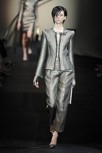 Giorgio Armani Brings Out Shine, Star Power for Fall 2009 Couture Giorgio Armani Brings Out Shine, Star Power for Fall 2009 Couture