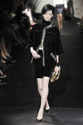 Giorgio Armani Brings Out Shine, Star Power for Fall 2009 Couture Giorgio Armani Brings Out Shine, Star Power for Fall 2009 Couture