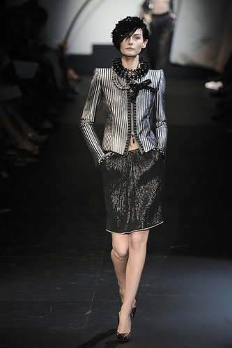 Giorgio Armani Brings Out Shine, Star Power for Fall 2009 Couture Giorgio Armani Brings Out Shine, Star Power for Fall 2009 Couture