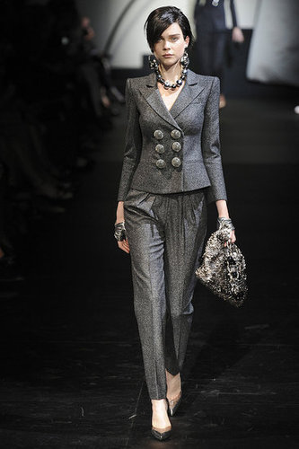 Giorgio Armani Brings Out Shine, Star Power for Fall 2009 Couture Giorgio Armani Brings Out Shine, Star Power for Fall 2009 Couture