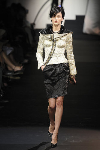 Giorgio Armani Brings Out Shine, Star Power for Fall 2009 Couture Giorgio Armani Brings Out Shine, Star Power for Fall 2009 Couture