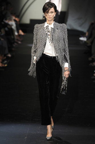 Giorgio Armani Brings Out Shine, Star Power for Fall 2009 Couture Giorgio Armani Brings Out Shine, Star Power for Fall 2009 Couture