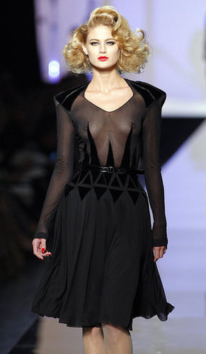 Jean Paul Gaultier Goes Old Hollywood for Fall 2009 Couture Jean Paul Gaultier Goes Old Hollywood for Fall 2009 Couture
