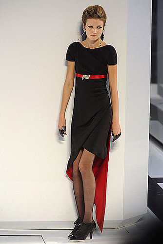 Karl Lagerfeld's Fall 2009 Chanel Couture: All High/Low Skirts and Perfume Bottles Karl Lagerfeld's Fall 2009 Chanel Couture: All High/Low Skirts and Perfume Bottles