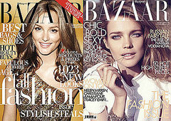 September Issues: UK Fashion Mags Stick to Models (Save Elle), While US Mags Go with Actresses