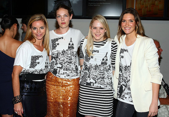 Vogue's Florence Kane, second from the left.
Vogue's Florence Kane, second from the left.