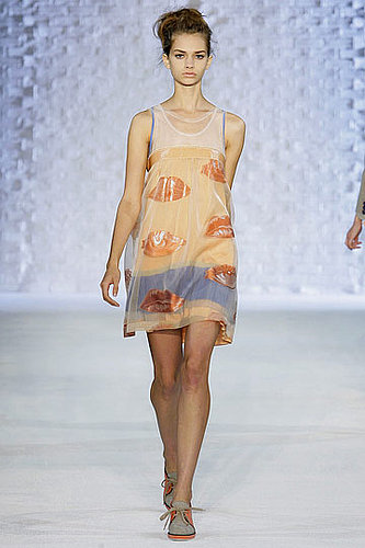 Alberta Ferretti's Spring 2010 Philosophy: Light, Gauzy, and Full of Lips Alberta Ferretti's Spring 2010 Philosophy: Light, Gauzy, and Full of Lips