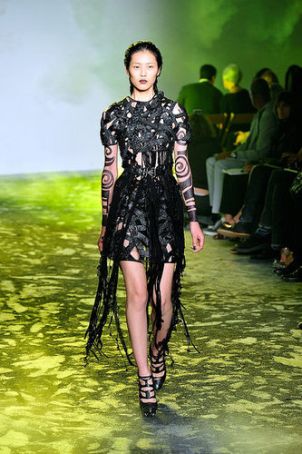 Rodarte, Inspired by Death Valley and Vultures, Go Goth Tribal Warrior for Spring 2010 Rodarte, Inspired by Death Valley and Vultures, Go Goth Tribal Warrior for Spring 2010