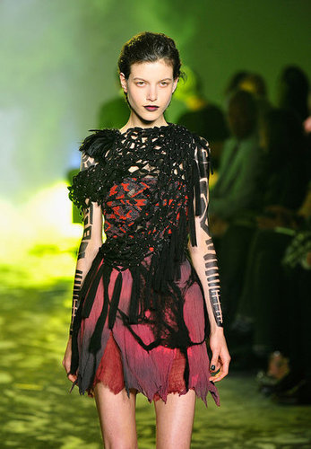 Rodarte, Inspired by Death Valley and Vultures, Go Goth Tribal Warrior for Spring 2010 Rodarte, Inspired by Death Valley and Vultures, Go Goth Tribal Warrior for Spring 2010