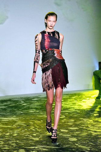 Rodarte, Inspired by Death Valley and Vultures, Go Goth Tribal Warrior for Spring 2010 Rodarte, Inspired by Death Valley and Vultures, Go Goth Tribal Warrior for Spring 2010
