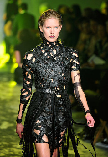 Rodarte, Inspired by Death Valley and Vultures, Go Goth Tribal Warrior for Spring 2010 Rodarte, Inspired by Death Valley and Vultures, Go Goth Tribal Warrior for Spring 2010