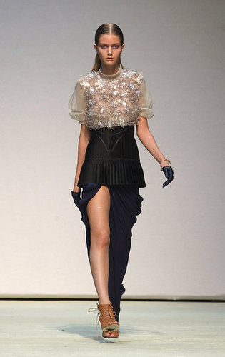 Marios Schwab Debuts Three-Way Layering for Spring 2010 Marios Schwab Debuts Three-Way Layering for Spring 2010