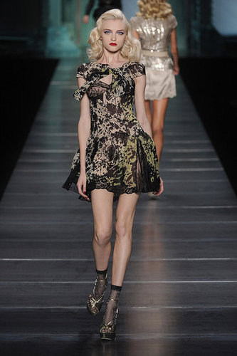 Christian Dior Channels Film Noir for Spring 2010 Christian Dior Channels Film Noir for Spring 2010