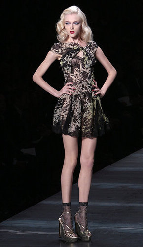 Christian Dior Channels Film Noir for Spring 2010 Christian Dior Channels Film Noir for Spring 2010