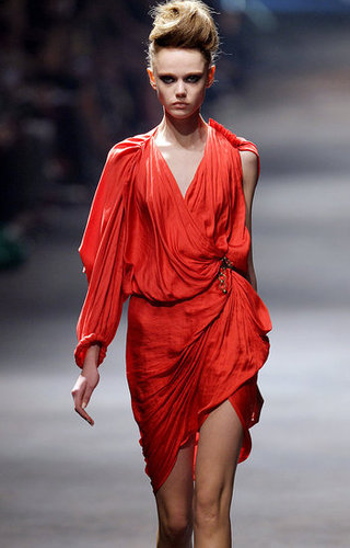 Alber Elbaz Serves Up Cocktails and Cocktail Dresses for Spring 2010 Alber Elbaz Serves Up Cocktails and Cocktail Dresses for Spring 2010